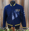 Vintage 50s Navy SWIMMING COACH Sand Knit Jacket sz 46